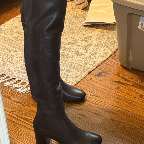 Frye Brown Over the Knee Boots - Picture 3 of 7